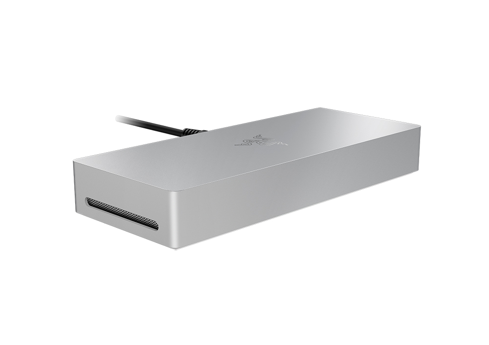 Razer Thunderbolt™ 5 Dock Mercury White｜Razer｜株式会社